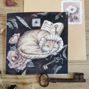 Carte de vœux A Curious Tea
