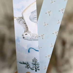 Marque-page Hiver Enchanté