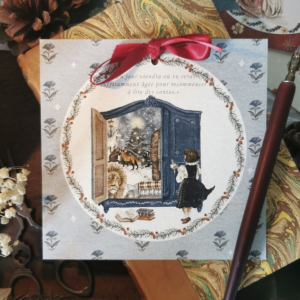 Carte citation littéraire - L'armoire Magique x1