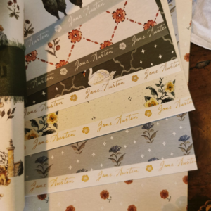 Assortiment de papiers créatifs édition 250e anniversaire Jane Austen 120g